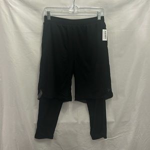 Kids sports pants short combo